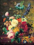 Basket of Flowers Jan van Huysum